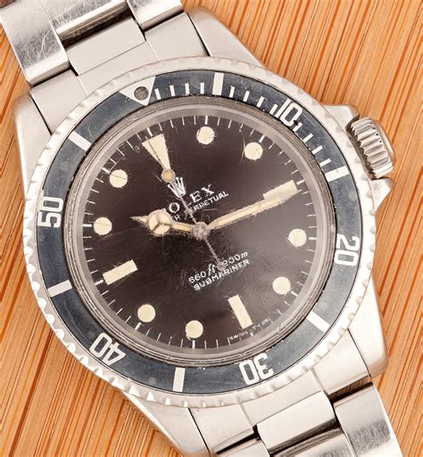 vintage Rolex Submariner models